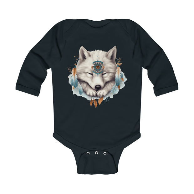 Baby Wolf Infant Long Sleeve Bodysuit