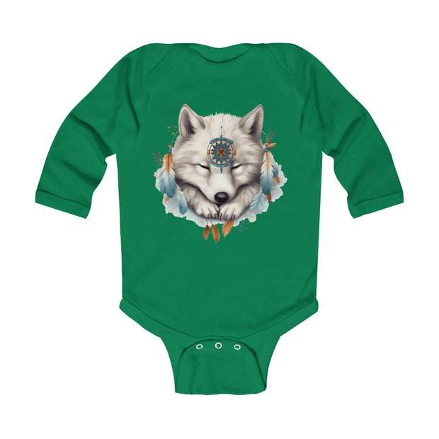 Baby Wolf Infant Long Sleeve Bodysuit
