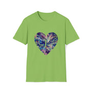 Heart Butterfly Unisex Softstyle T-Shirt