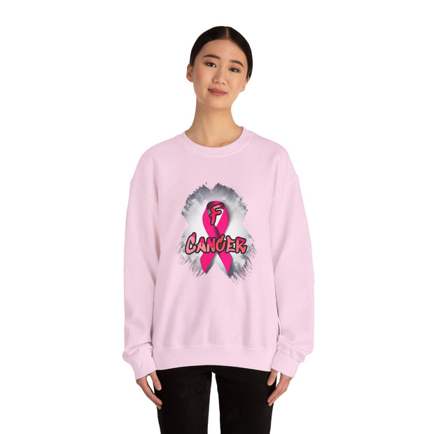 F Cancer Unisex Heavy Blend™ Crewneck Sweatshirt