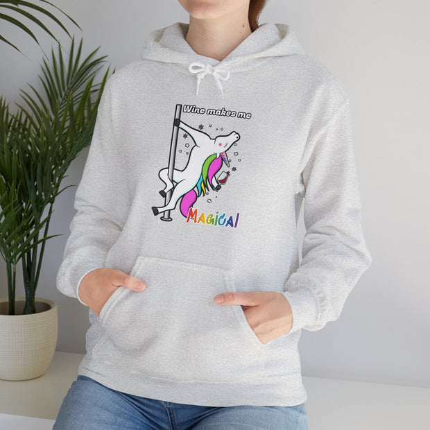 Unicorn Wine Unisex Heavy Blend™ Hooded Sweatshirt