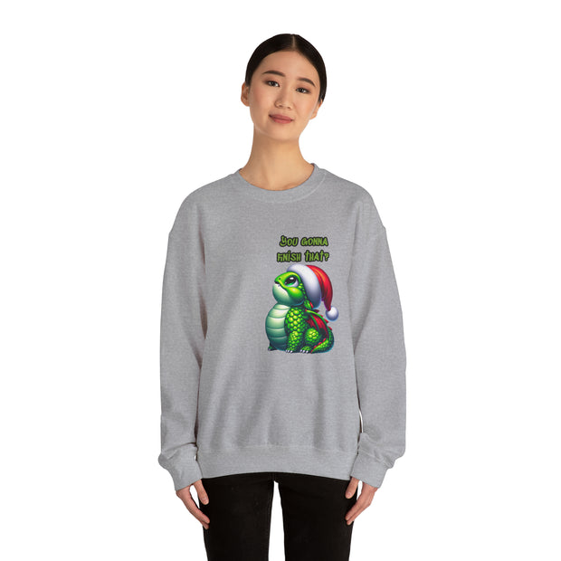 Christmas dragon Unisex Heavy Blend™ Crewneck Sweatshirt