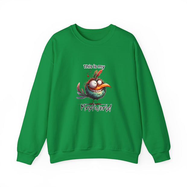 This is My Mad World Unisex Heavy Blend™ Crewneck Sweatshirt