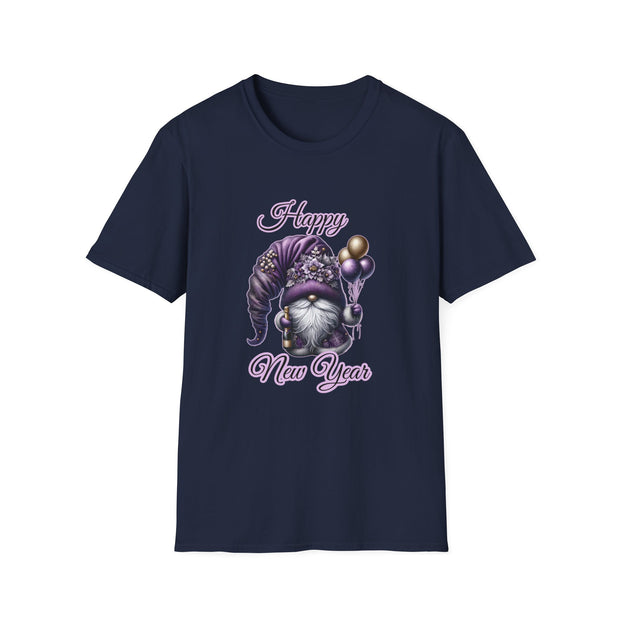 Gnome New Year Unisex Softstyle T-Shirt