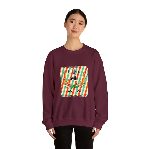 Reindeer Unisex Heavy Blend™ Crewneck Sweatshirt