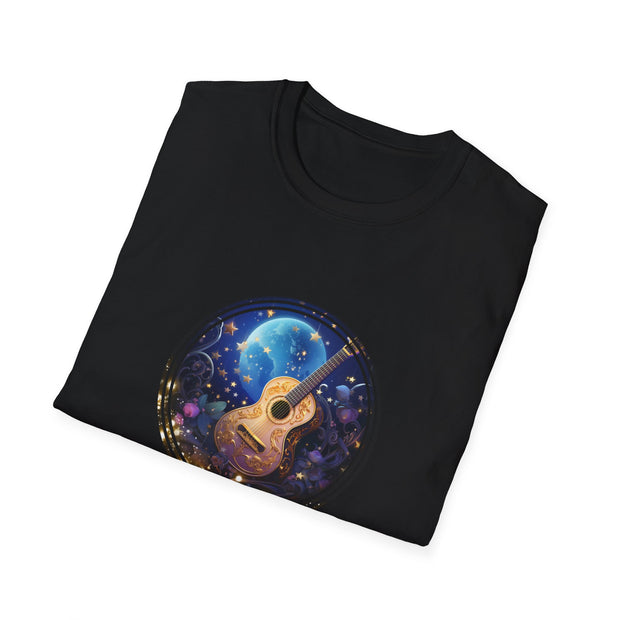 Moonlight Guitar Unisex Softstyle T-Shirt