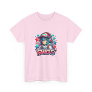 Graffiti Anime Girls Unisex Heavy Cotton Tee