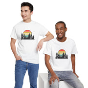 Retro Disc Golf Unisex Heavy Cotton Tee