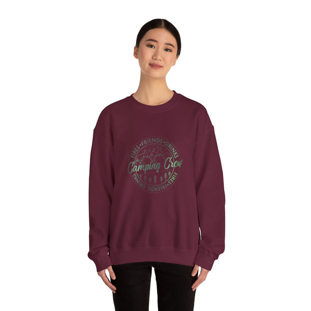Camping Crew Unisex Heavy Blend™ Crewneck Sweatshirt