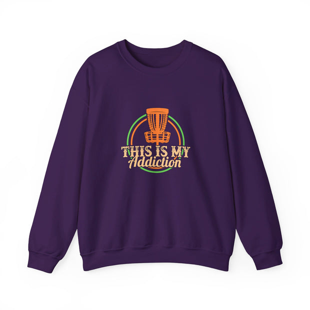 This is my Addiction Unisex Heavy Blend™ Crewneck Sweatshirt