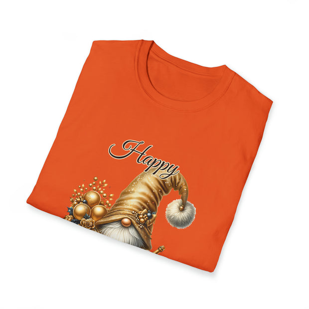 Gnome New Year Unisex Softstyle T-Shirt