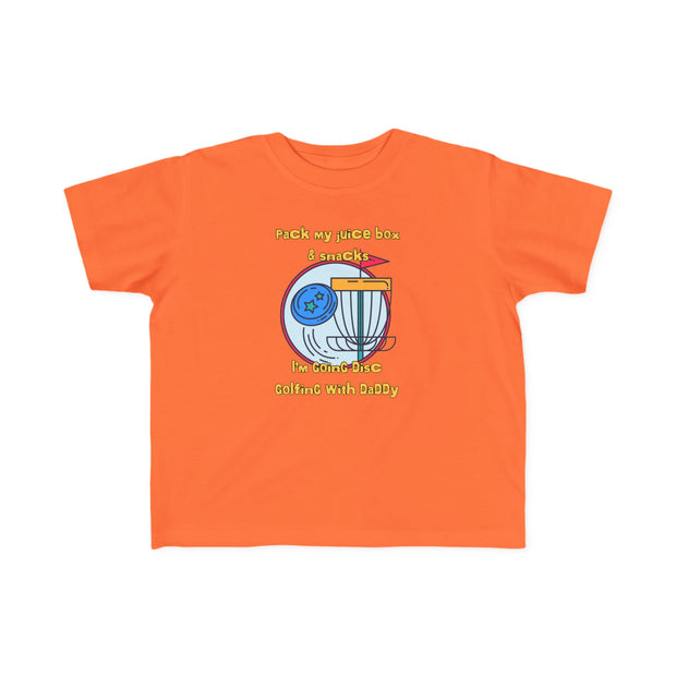 Disc Golf with Daddy Toddler's Fine Jersey Tee