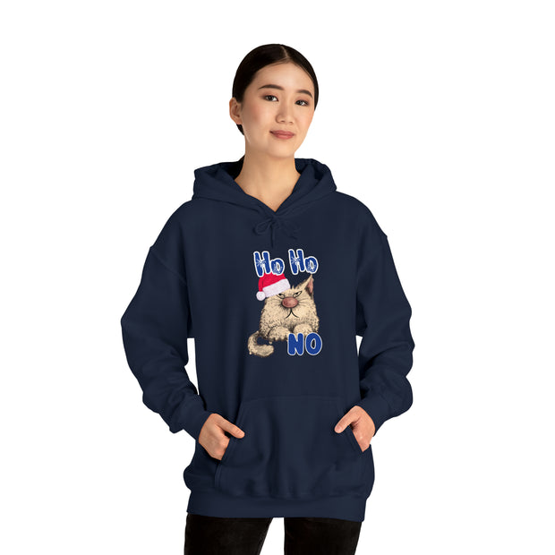 Christmas cat Unisex Heavy Blend™ Hooded Sweatshirt