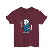 Horror Movie Cats Unisex Heavy Cotton Tee