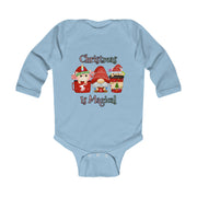 Christmas Gnome Infant Long Sleeve Bodysuit