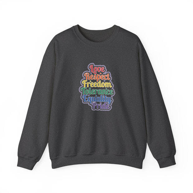 Love Respect Freedom Unisex Heavy Blend™ Crewneck Sweatshirt