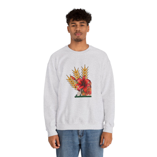 Saskatchewan Lily Unisex Heavy Blend™ Crewneck Sweatshirt