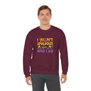 I Won’t Apologize Unisex Heavy Blend™ Crewneck Sweatshirt
