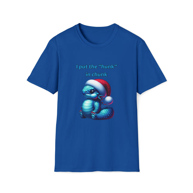 Christmas dragon Unisex Softstyle T-Shirt
