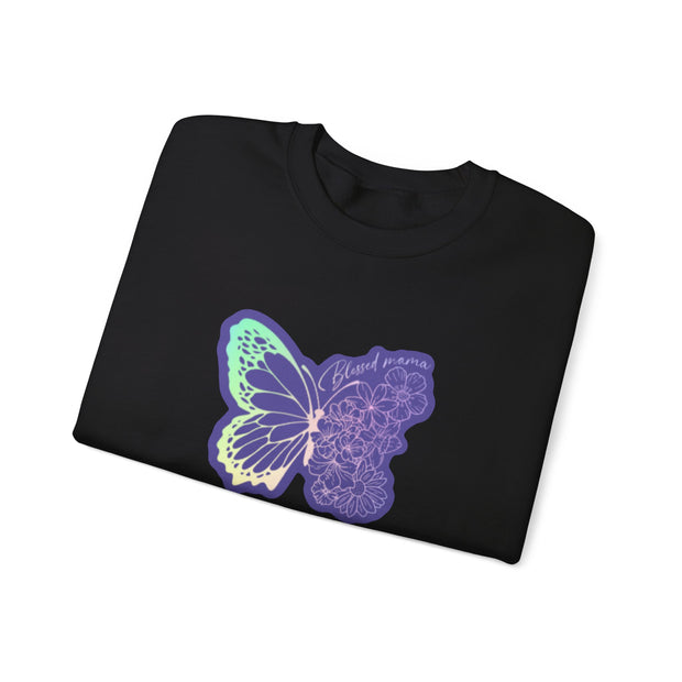 Blessed Mom Unisex Heavy Blend™ Crewneck Sweatshirt