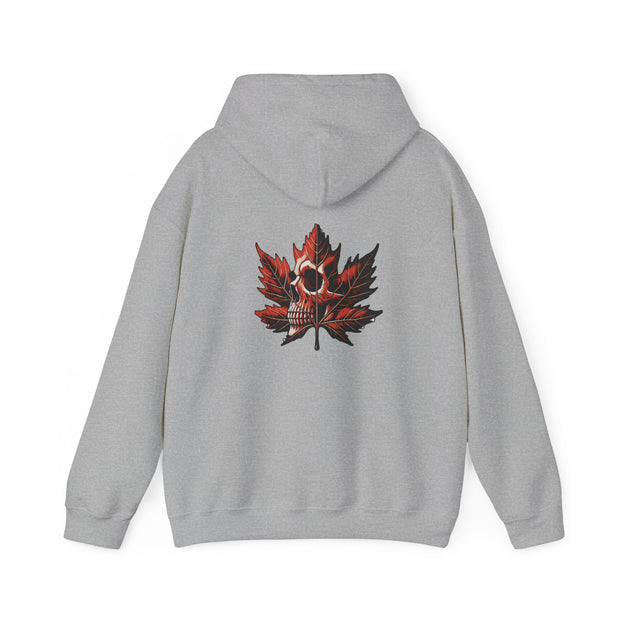 Maple Leaf Skull Unisex Heavy Blend™ Hooded Sweatshirt