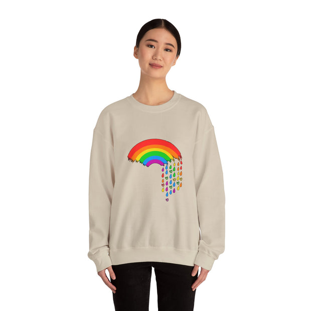 Raining Pride Unisex Heavy Blend™ Crewneck Sweatshirt