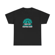 Ovarian cancer Unisex Heavy Cotton Tee