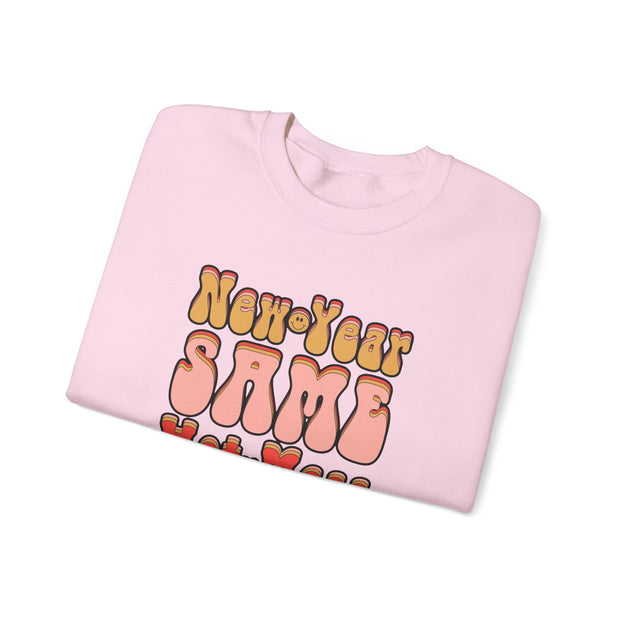 Same Hot Mess Unisex Heavy Blend™ Crewneck Sweatshirt