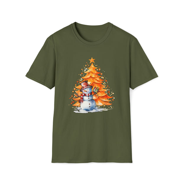 Snowman Unisex Softstyle T-Shirt