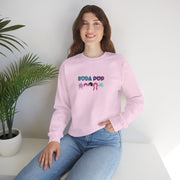 Soda Pop Crewneck Sweatshirt | Unisex Comfortable Top, Gift for Fathers Day, Cozy Fashion, Casual and Trendy Wear