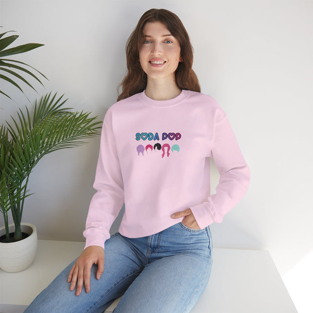 Soda Pop Crewneck Sweatshirt | Unisex Comfortable Top, Gift for Fathers Day, Cozy Fashion, Casual and Trendy Wear