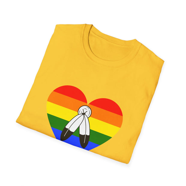 2 Spirit Pride Unisex Softstyle T-Shirt