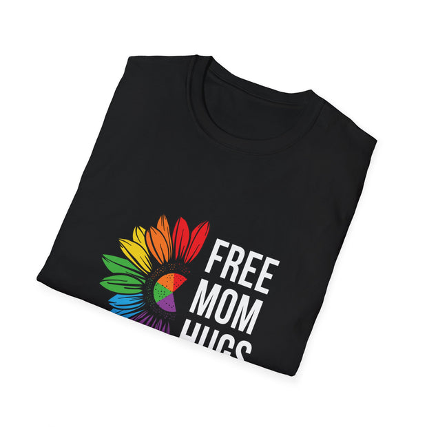 Pride Mom Hugs Unisex Softstyle T-Shirt