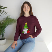 Christmas cat Unisex Heavy Blend™ Crewneck Sweatshirt