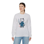 Horror Movie Cats Unisex Heavy Blend™ Crewneck Sweatshirt