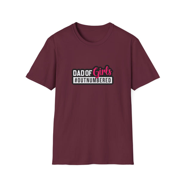 Dad of Girls Unisex Softstyle T-Shirt