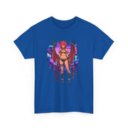 Anime Female Demon Unisex Heavy Cotton Tee