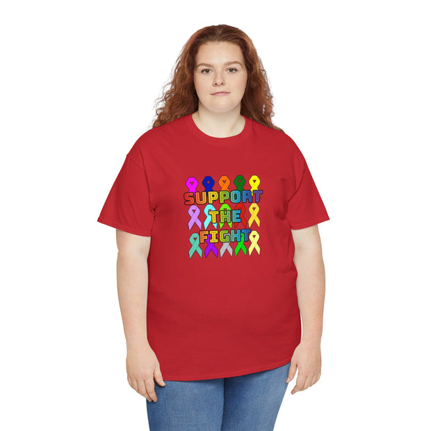 Support the Fight Unisex Heavy Cotton Tee