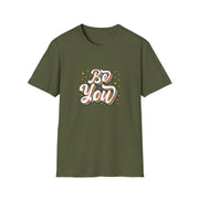 Retro Be You Pride Unisex Softstyle T-Shirt