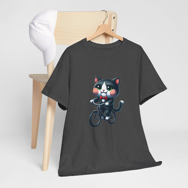 Horror Movie Cats Unisex Heavy Cotton Tee