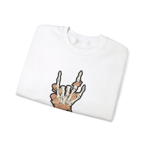 Rockin this Mom Life Unisex Heavy Blend™ Crewneck Sweatshirt