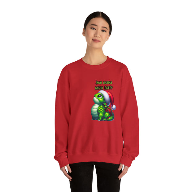 Christmas dragon Unisex Heavy Blend™ Crewneck Sweatshirt