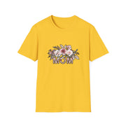 Mom Flowers Unisex Softstyle T-Shirt