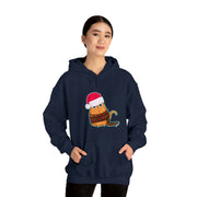 Christmas cat Unisex Heavy Blend™ Hooded Sweatshirt