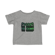 Born to Camp Infant Fine Jersey Tee