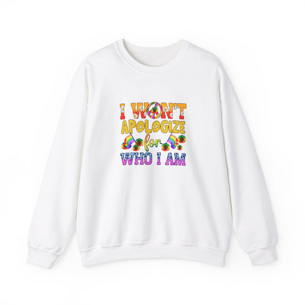 I Won’t Apologize Unisex Heavy Blend™ Crewneck Sweatshirt