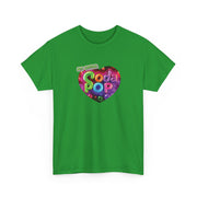 Soda Pop Heart Tee - Vintage Unisex Cotton T-Shirt, Casual Wear, Retro Graphic Tee, Gift for Soda Lovers, Summer Fashion