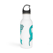 Ovarian Cancer Ribbon Stainless Steel Water Bottle