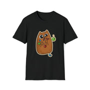 Christmas cat Unisex Softstyle T-Shirt