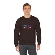 Colorful Soda Pop Sweatshirt - Unisex Cozy Pullover for Casual Wear, Gifts for Soda Lovers, Trendy Graphic Crewneck, Fun & Funky Apparel